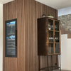  Acoustic Interior Wall Decoration Soundproof Pet Sheets Timber Slats Wood Panel