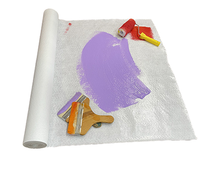 White Sticky Felt