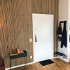 Decorative MDF Building Material Ceiling Panel Veneer Finish Slatted Soundproof Acoustic Wooden Slat Panel
