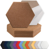 Flame Resistant Multiple Shapes Sizes Hexagon Sound Proof Dampening Panels for Recording Studio Home Offices