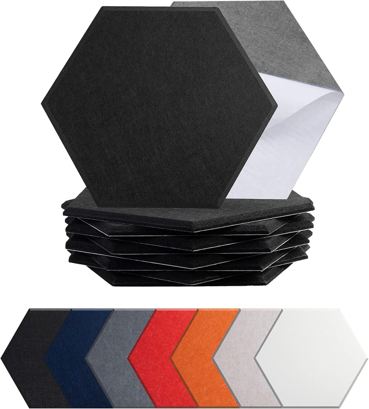 Architecturally Decorative Formaldehyde-free Sound-absorbing Acoustic PET Felt Wall Tiles