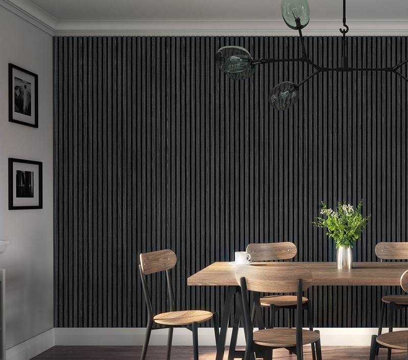Sound Absorption Fireproof Wall Board Slat Wooden Wall Panels Acoustic Panel