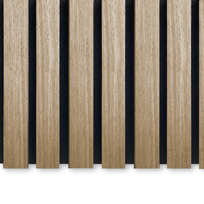Slat Soundproof Wall Slat Acoustic Panel for Interior Noice Reduction
