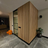 Slat Wooden Panel Soundproof Acoustic Pet Felt Building Material Ceiling Panel