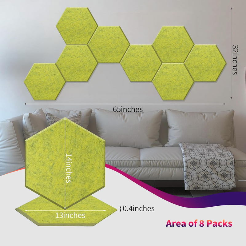 9mm Eco Friendly Sound Proof Polyester Fiber Interior Decorative Acoustic Ceiling Board Wall Panel