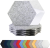 Flame Resistant Multiple Shapes Sizes Hexagon Sound Proof Dampening Panels for Recording Studio Home Offices