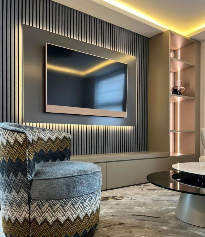 New Style Akupanel Polyester Pet Solid Wooden Slatted Acoustic Panel