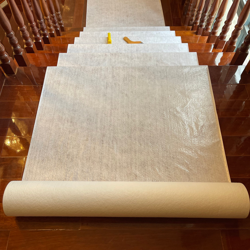 180gr 1x50m Temporary Floor Protection Surface Flooring Cover Roll