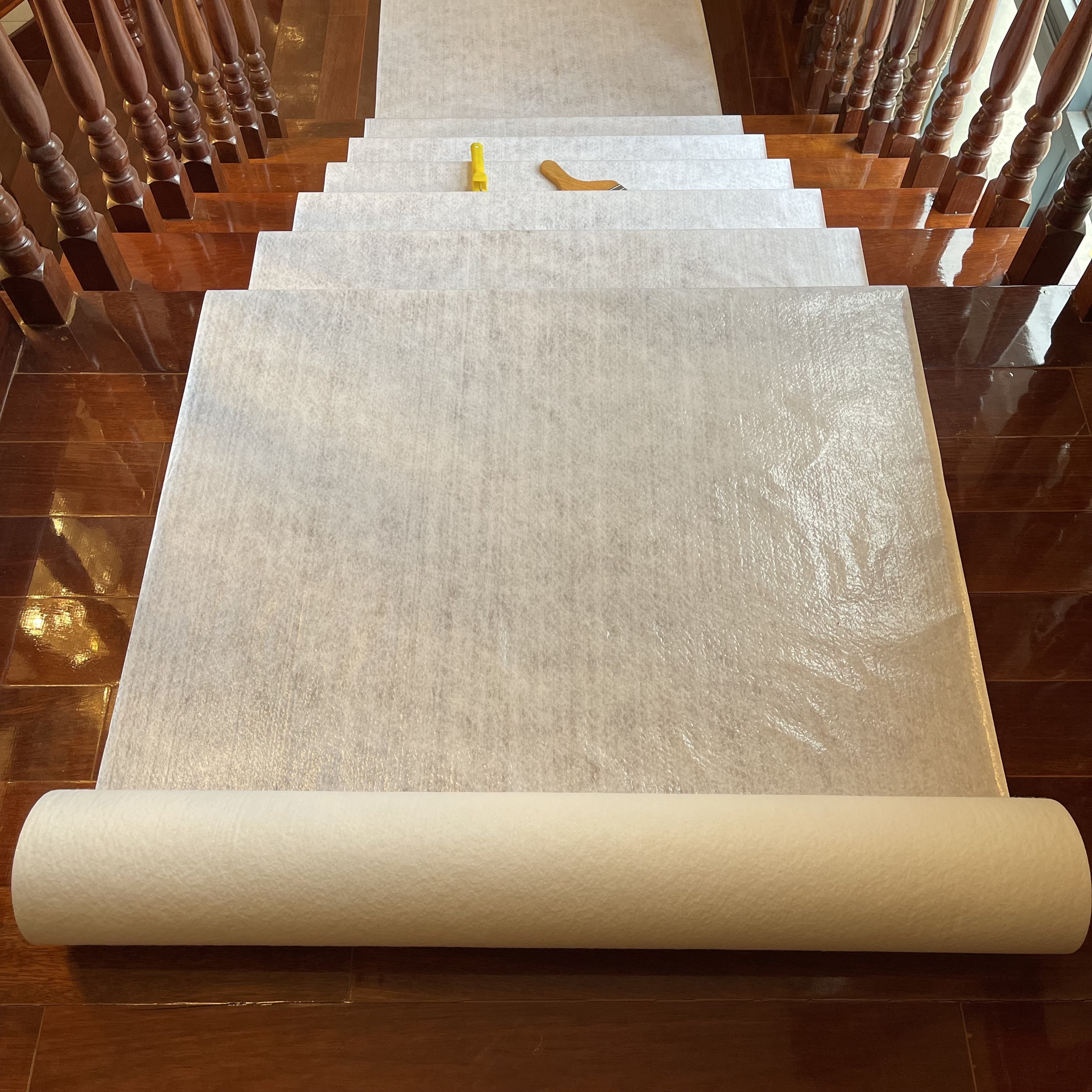 180gr 1x50m Temporary Floor Protection Surface Floor Protection Covering Paint Proof Painter Cover Fleece