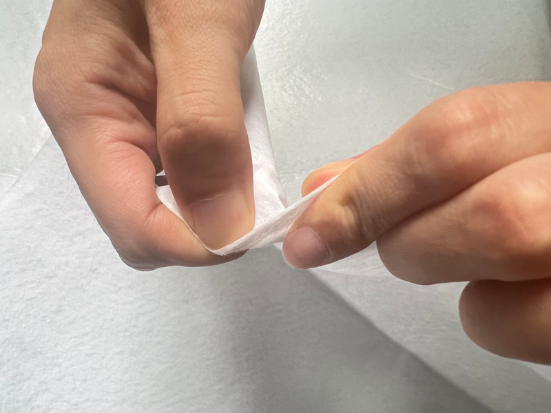 White Non Woven Floor Protection Absorbent Spray Sticky Painter Felt