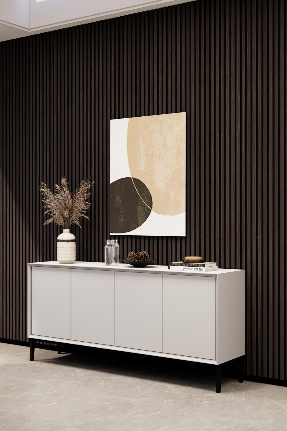 Eco Friendly Interior Designing Natural Oak Timber Wood Veneer Slats Acoustic Wall Panels for Office