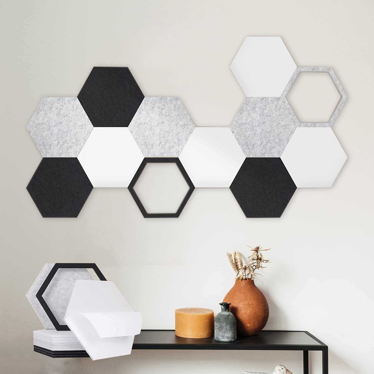 Needle Punched Polyester Felt Soundproof Acoustic Panel