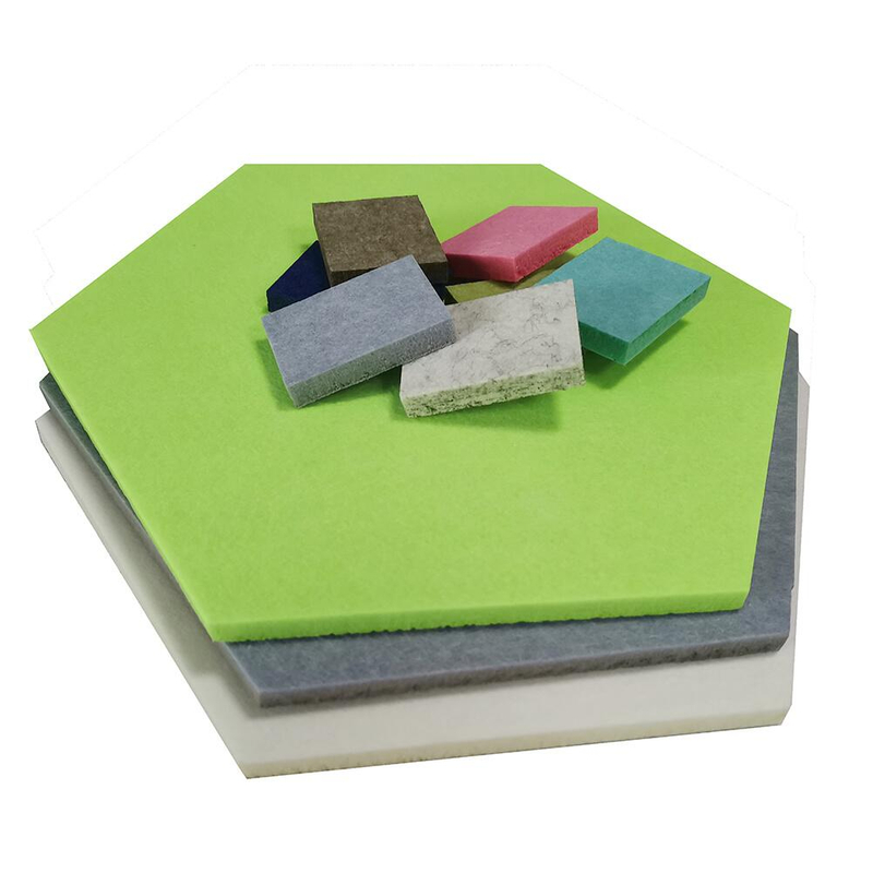 Acoustic Panel Absorb Fire Resistant Polyester Fiber Acoustic Panels Pet Polyester Felt Acoustic Panels Office