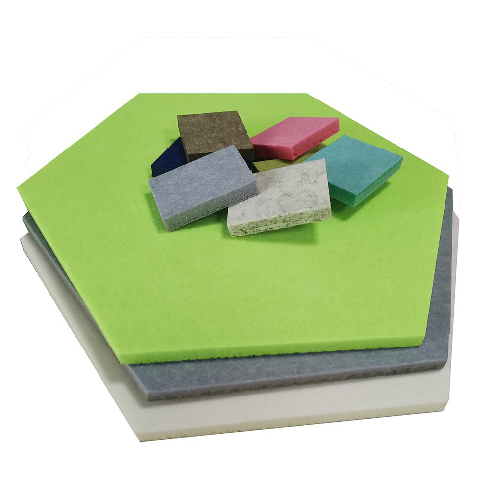Fabric Soundproof Material Newest Eco/fire A1protection Fireproof Sound Absorber Felt Panel