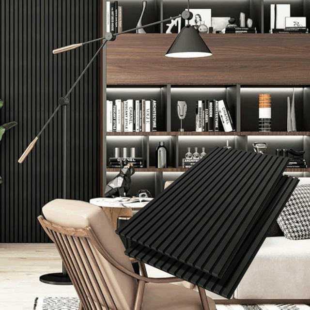 Vigor Factory Direct Selling Stylish Wood Wall Panel with High Noise Reduction for Interiors Decoration