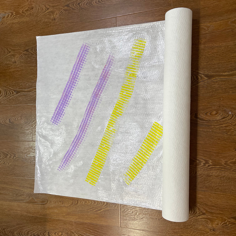 Adhesive Backed Felt Polyester Spunbond Nonwoven Fabric Floor Protection Fleece