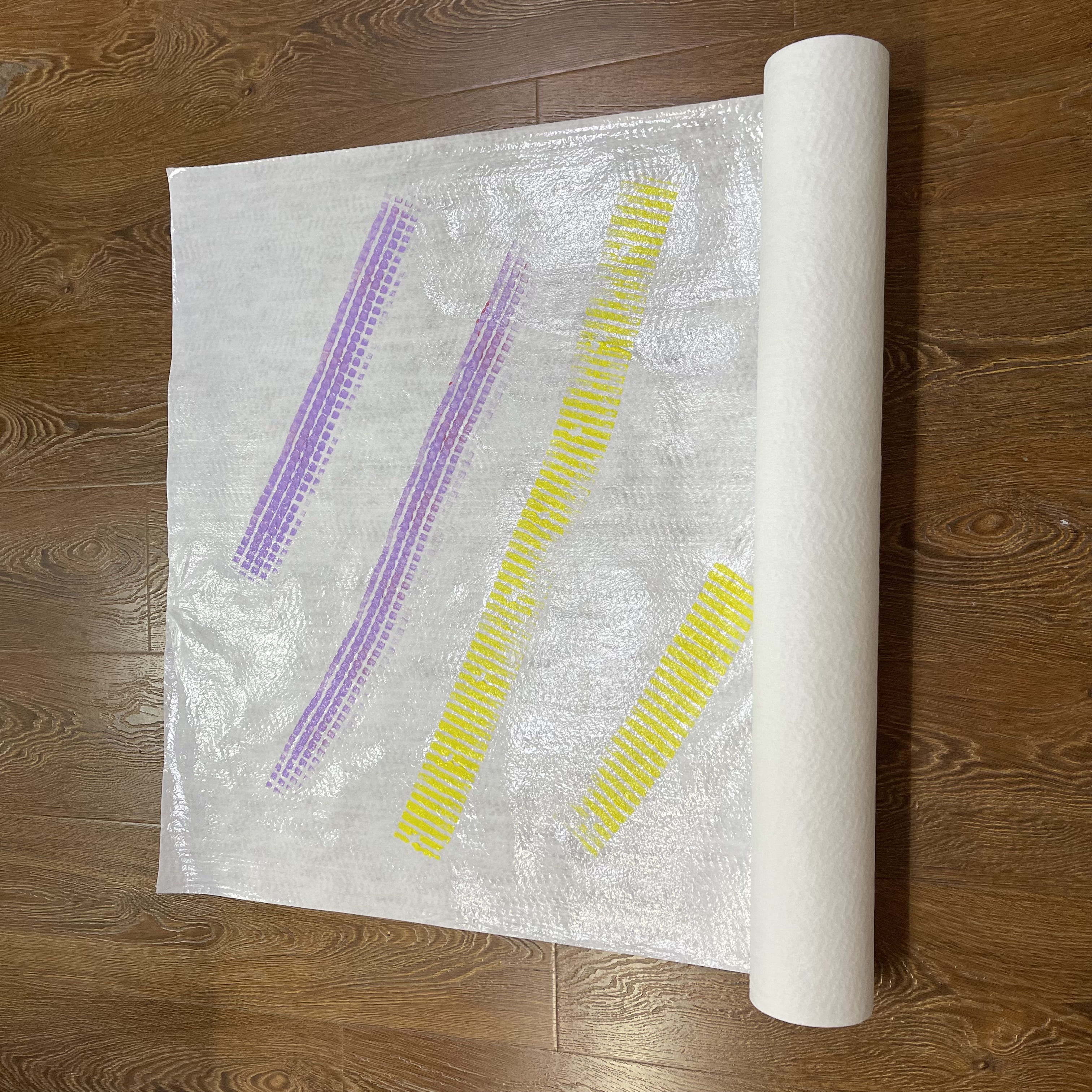 Adhesive Backed Felt Polyester Spunbond Nonwoven Fabric Floor Protection Fleece