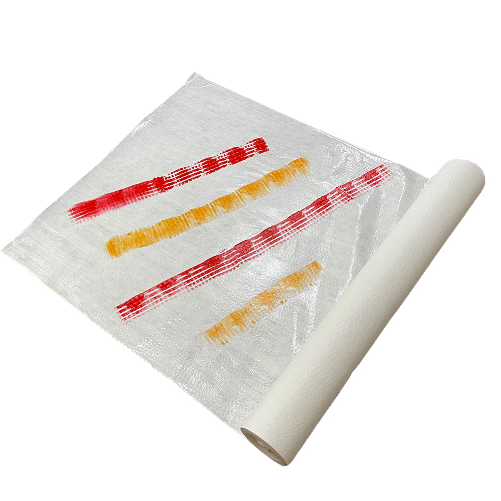 Polyester Spunbond Nonwoven Fabric Self Adhesive Felt White Sticky Felt