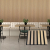 Vigor Hot Sale Interior Decorative Polyester Material Slat Wood Panels Fluted Wall Panel