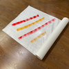 White sticky polyester painter felt protective glue sticky floor felt fleece nonwoven fabric paint felt