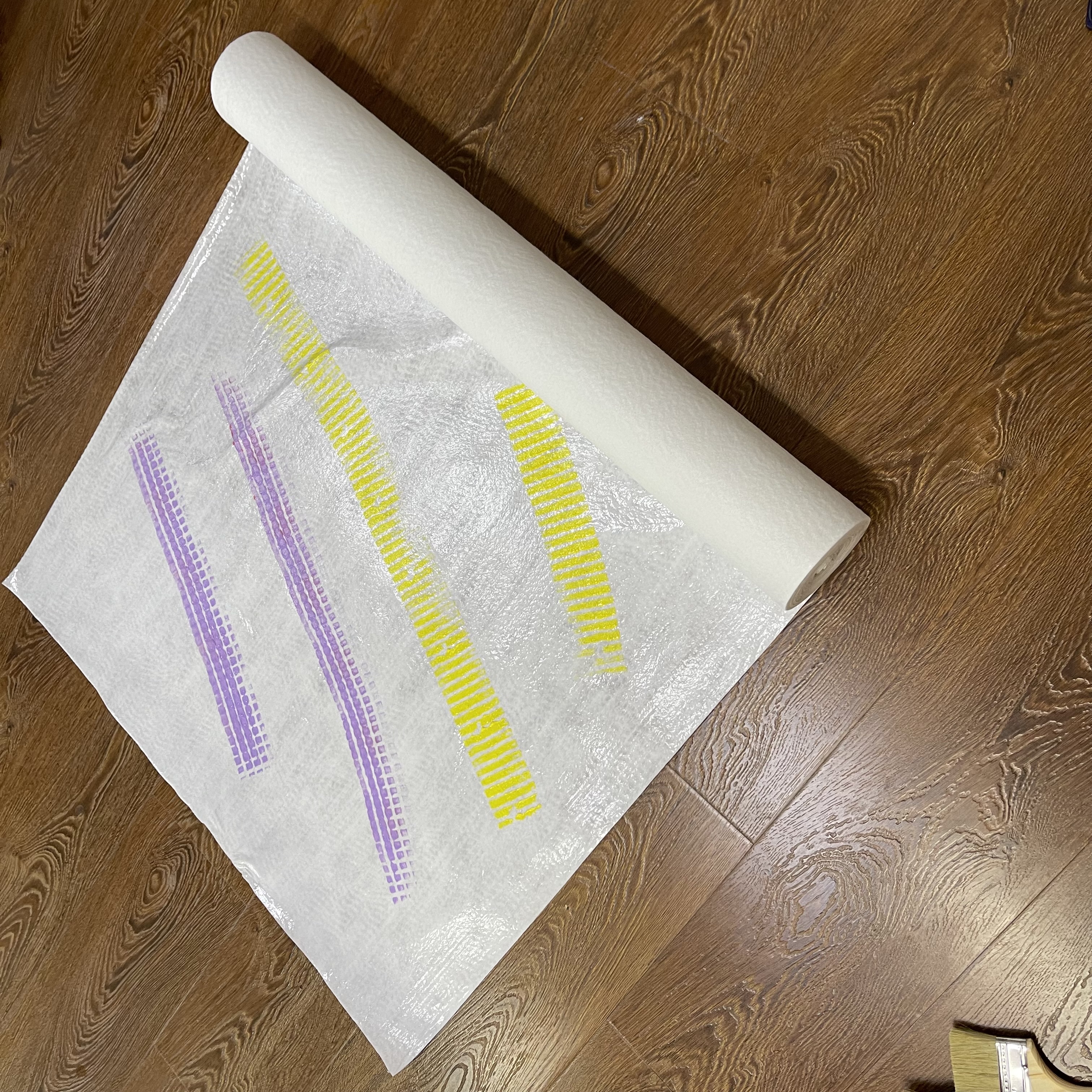 Floor Protection Absorbent Spray Painter Felt Felt Sticky Sheets Adhesiveness Sticky Tile Mat