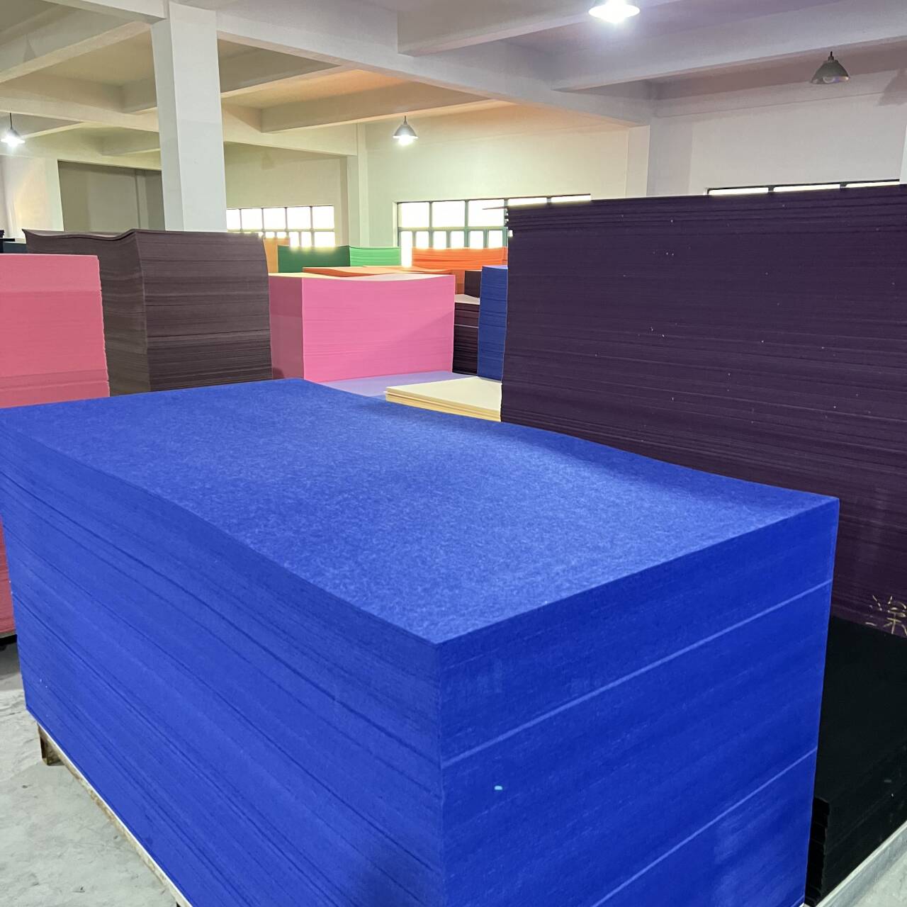 Fabric Soundproof Material Newest Eco/fire A1protection Fireproof Sound Absorber Felt Panel