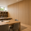Easy Install Wood Slat Acoustic Wall Panel Sound Absorbing Board for Recording Studio Home Theater Decoration