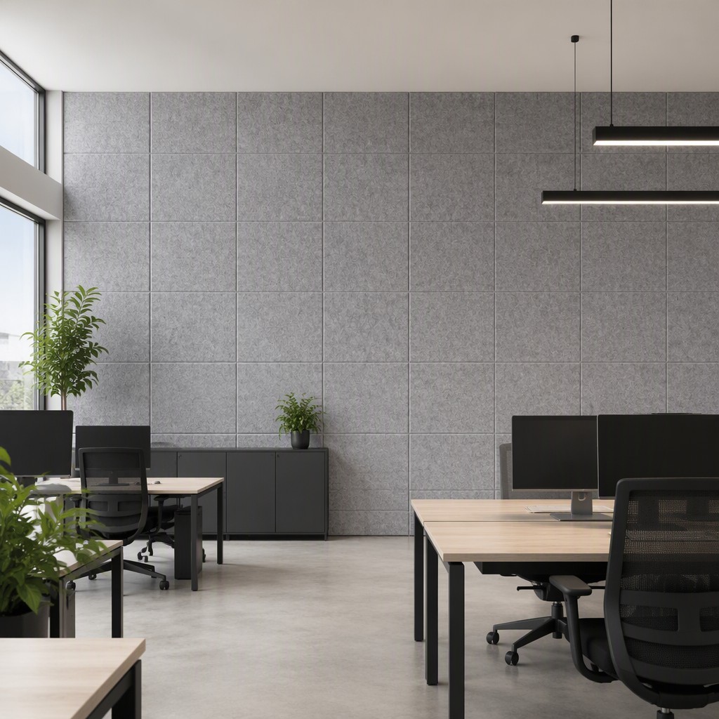Eco Friendly Polyester Acoustic Panel Soundproof Wall Board for Interior Decoration