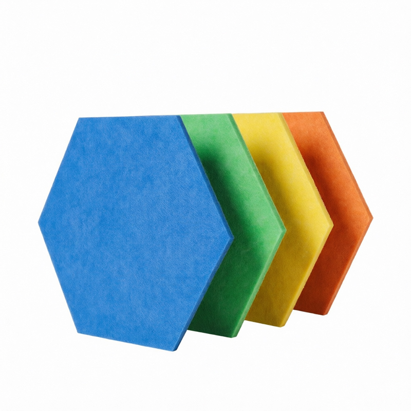 Easy Installation Polyester Acoustic Wall Panels & Versatile Sound Absorbing Materials for Home Theaters & Recording Studios & Public Spaces