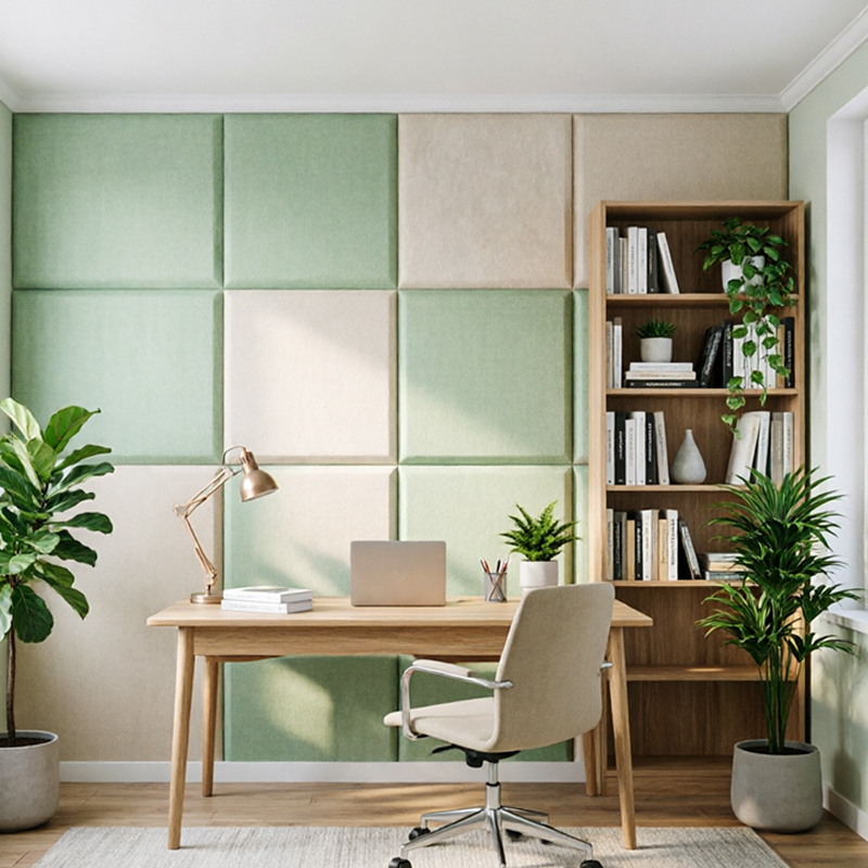 High Density Polyester Acoustic Panel Soundproof Wall Board for Office