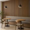 Architectural Wooden Acoustic Wall Panels Sound Insulation Decorative Board For Luxury Office And Studio Interior