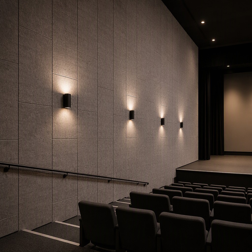 Multi Color Polyester Acoustic Panel Soundproof Decorative Wall Panel