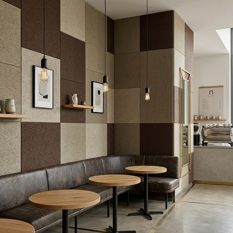 High Density Polyester Acoustic Panel Soundproof Wall Board for Office