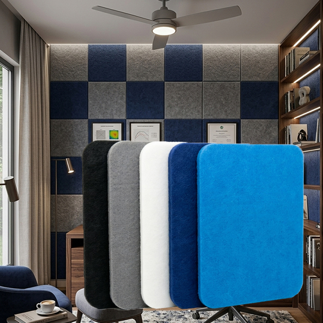 High Density Polyester Acoustic Panel Soundproof Wall Board for Office