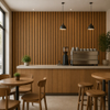 Premium Wood Slat Acoustic Panel Sound Absorbing Wall Covering For Modern Interior Commercial And Residential Space