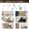 Premium Technical Wood Veneer Wood Acoustic Panel Slats Decorative Soundproofing Solution