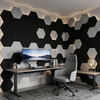 Eco-friendly Polyester Acoustic Panel Soundproof Wall Board for Home Office Studio Decorative Sound Absorbing Panel OEM Custom