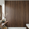 Eco-Certified Perforated Timber Acoustic Board Noise Reduction Wood Cladding for Sustainable Office and School Interior Walls